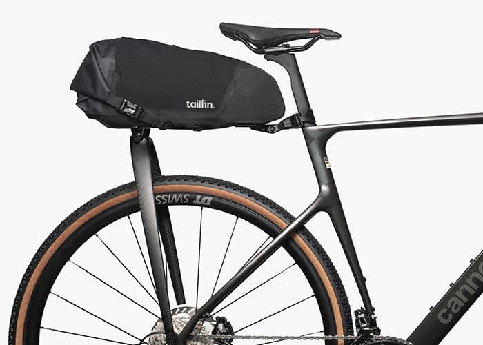 Tailfin SpeedPack aero rear rack and pack