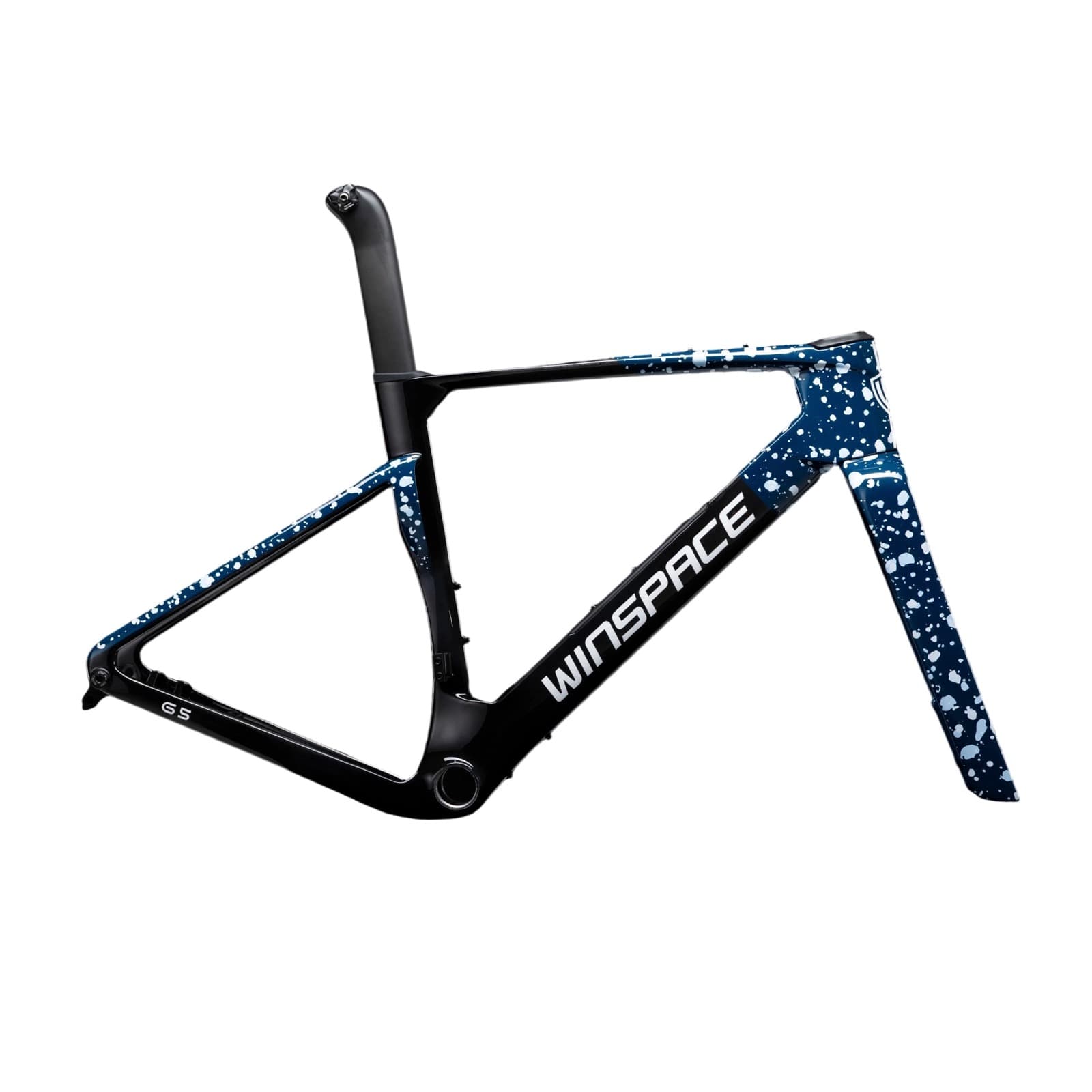 Winspace G5 gravel frame in nautical blue